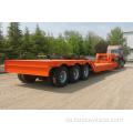 Schwanenhals abnehmbarer Lowboy Lowbed Semi Trailer